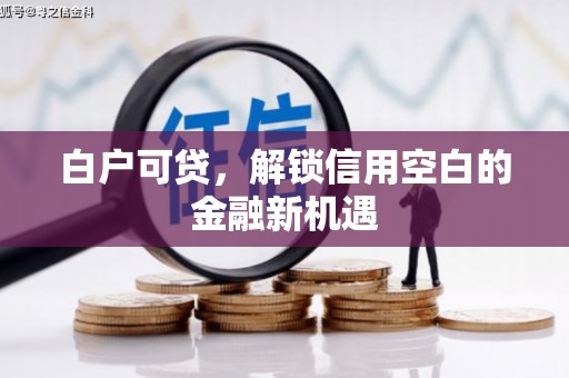 伊金霍洛旗白户可贷，解锁信用空白的金融新机遇