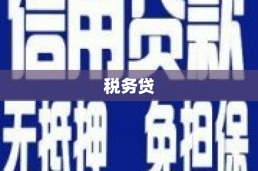 伊金霍洛旗税务贷