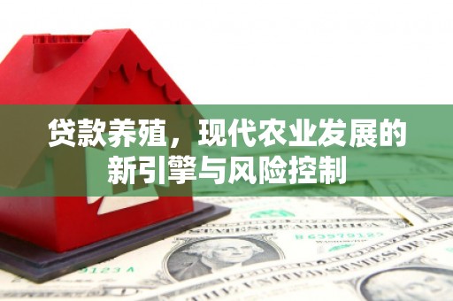 伊金霍洛旗贷款养殖，现代农业发展的新引擎与风险控制