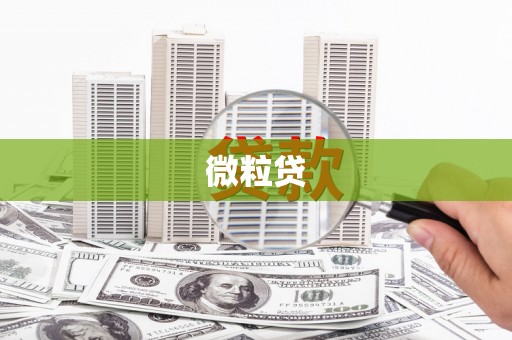 伊金霍洛旗微粒贷